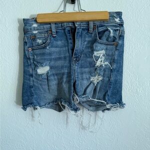 American Eagle Outfitters hi-rise shortie shorts